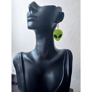 Alien Dangle Earrings
